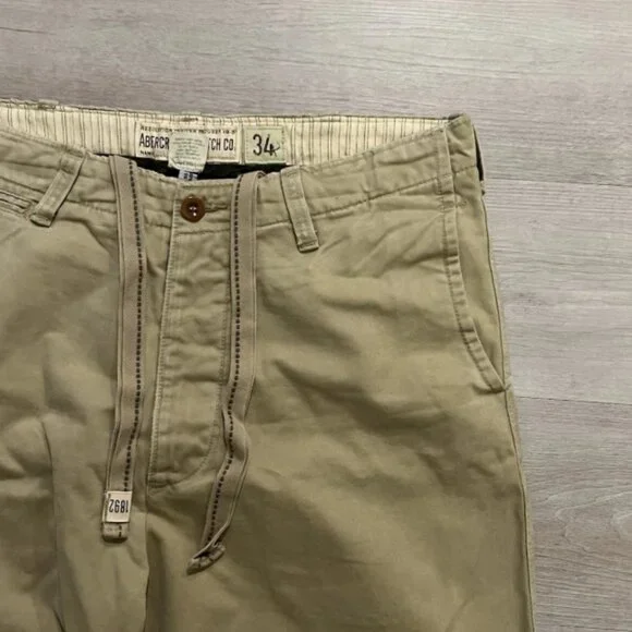 Vintage Abercrombie & Fitch Military Regulation Officer Trousers Pants Size 34